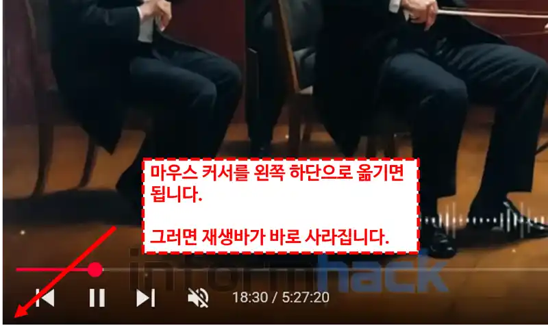 유튜브-프리미엄과-유사한-유튜브-활용팁-재생바-없애기